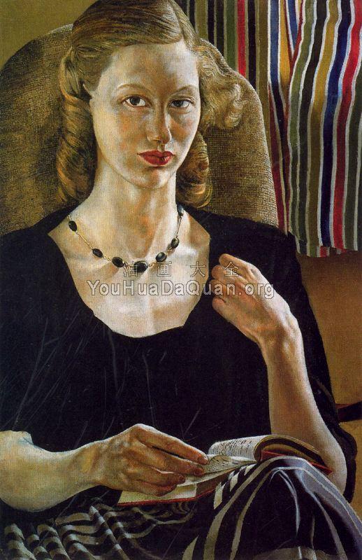 Portrait Of Daphne Spencer - 斯坦利·斯宾塞